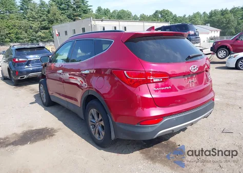 2015 Hyundai Santa Fe Sport 2.4L from USA, damaged, VIN 5XYZUDLB2FG242176